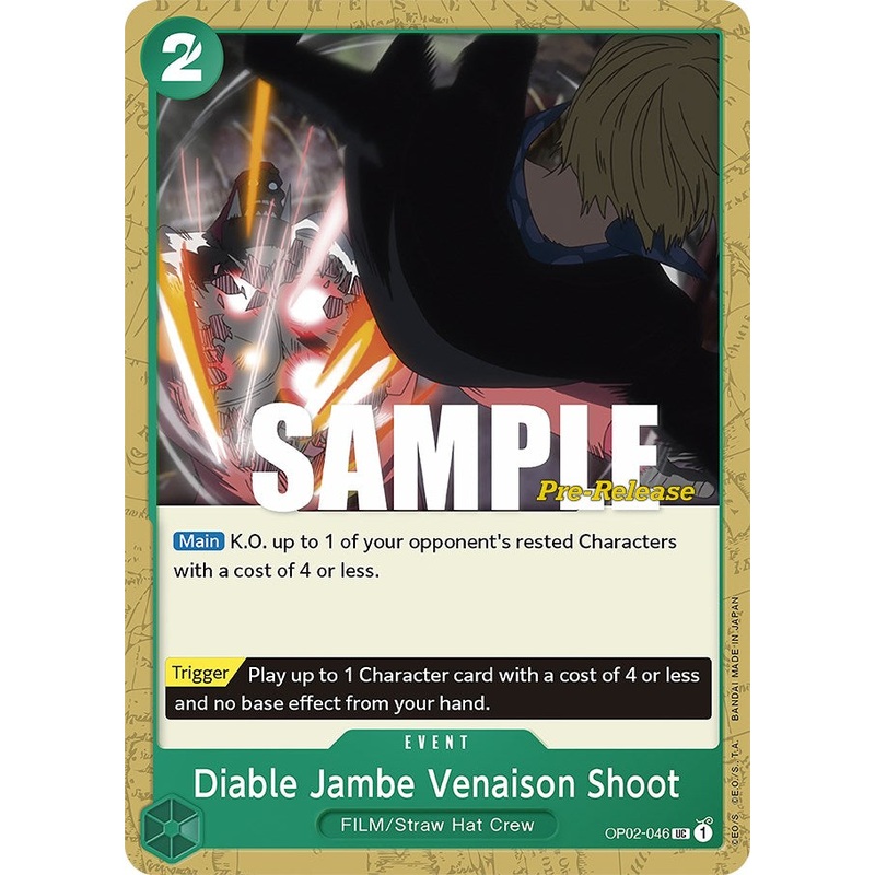 Diable Jambe Venaison Shoot [Paramount War Pre-Release Cards]