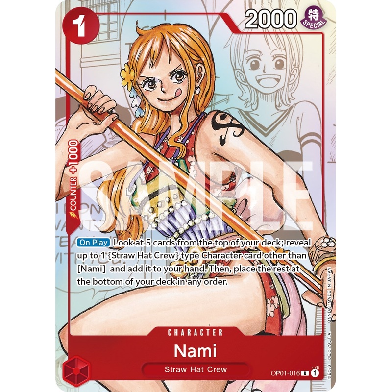 Nami (Alternate Art) [One Piece Promotion Cards]