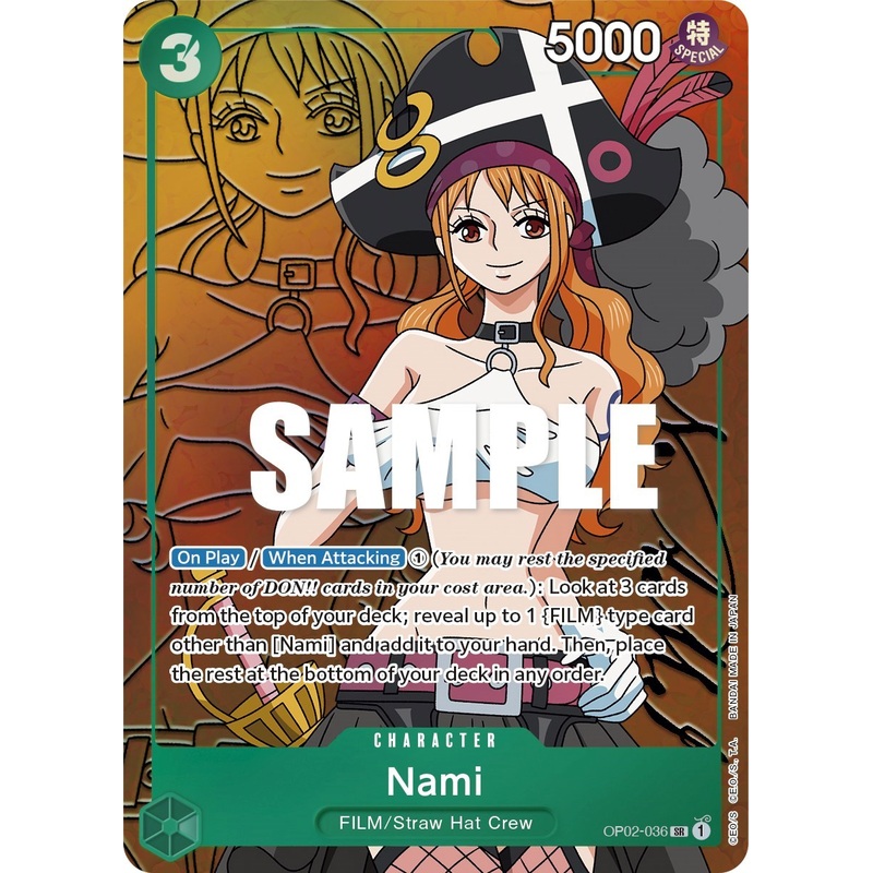 Nami (Alternate Art) [Paramount War]