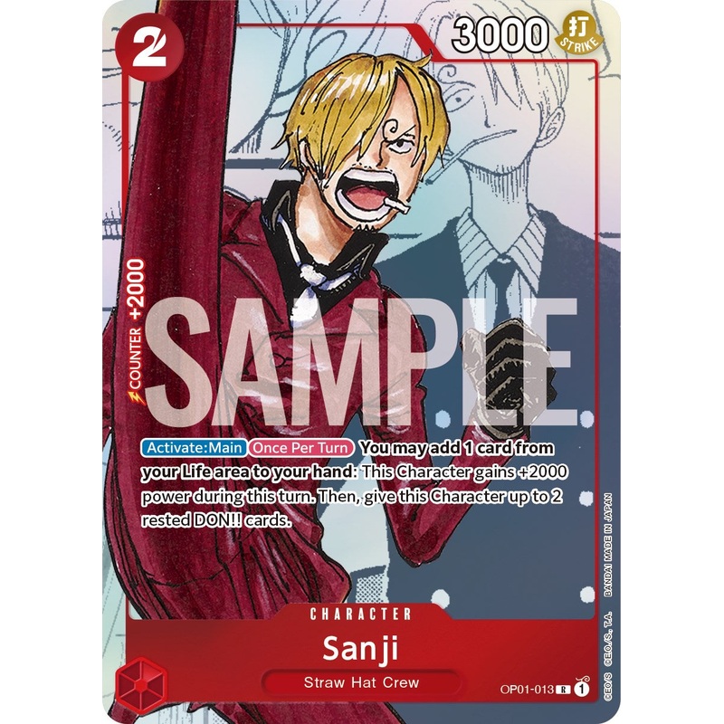 Sanji (Alternate Art) [One Piece Promotion Cards]