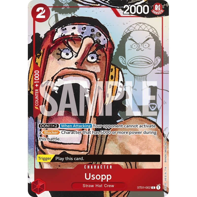 Usopp (Alternate Art) [One Piece Promotion Cards]