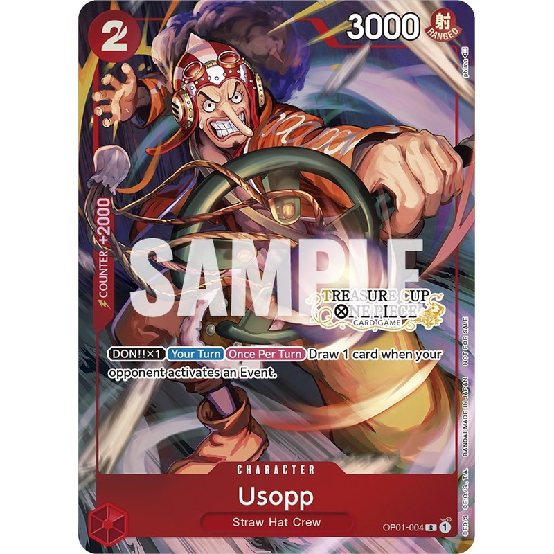 Usopp (Treasure Cup) [One Piece Promotion Cards]