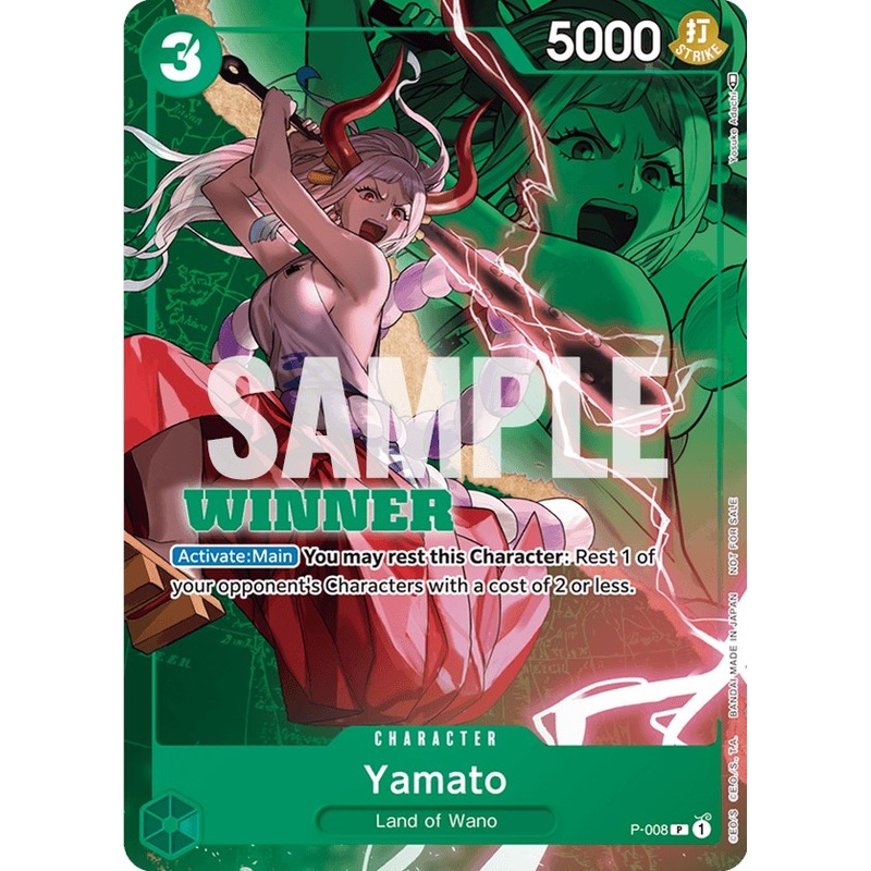 Yamato (P-008) (Winner Pack Vol. 1) [One Piece Promotion Cards]