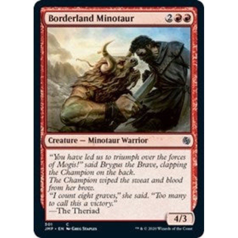 Borderland Minotaur [Jumpstart]