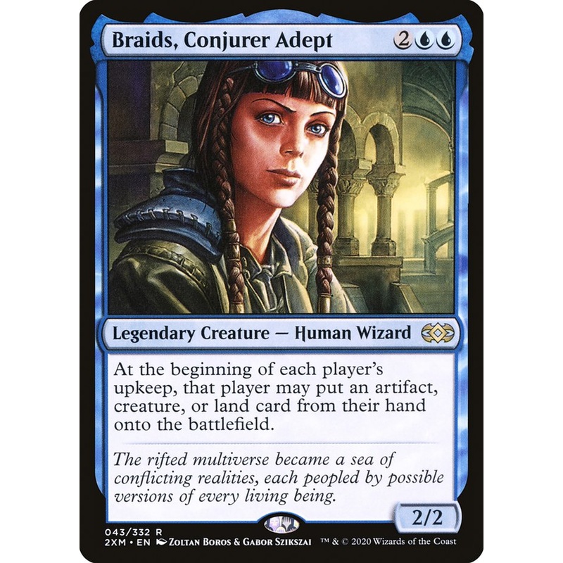 Braids, Conjurer Adept [Double Masters]