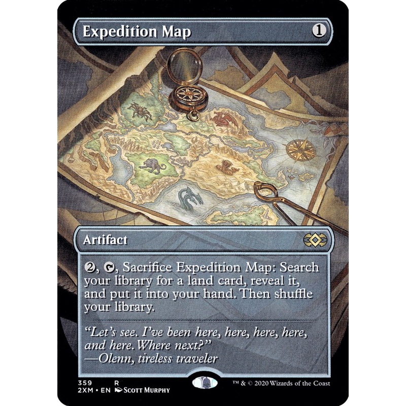 Expedition Map (Toppers) [Double Masters]