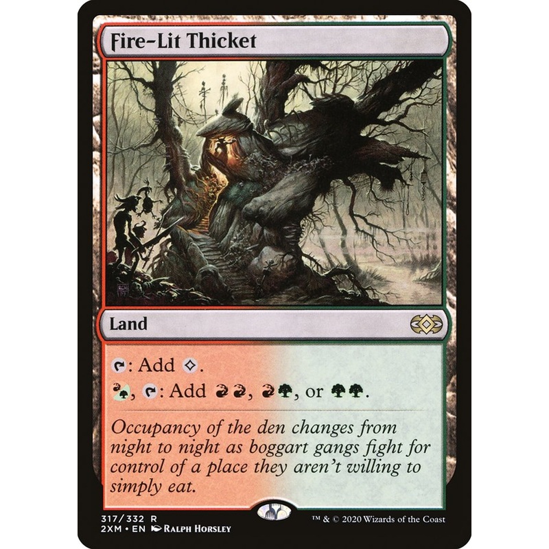 Fire-Lit Thicket [Double Masters]