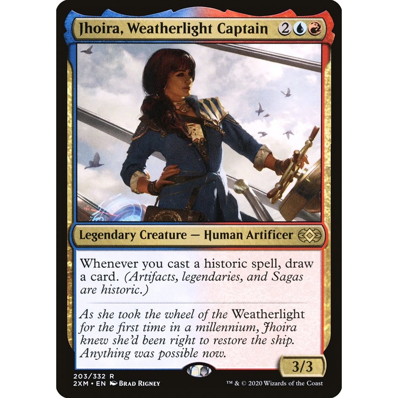 Jhoira, Weatherlight Captain [Double Masters]