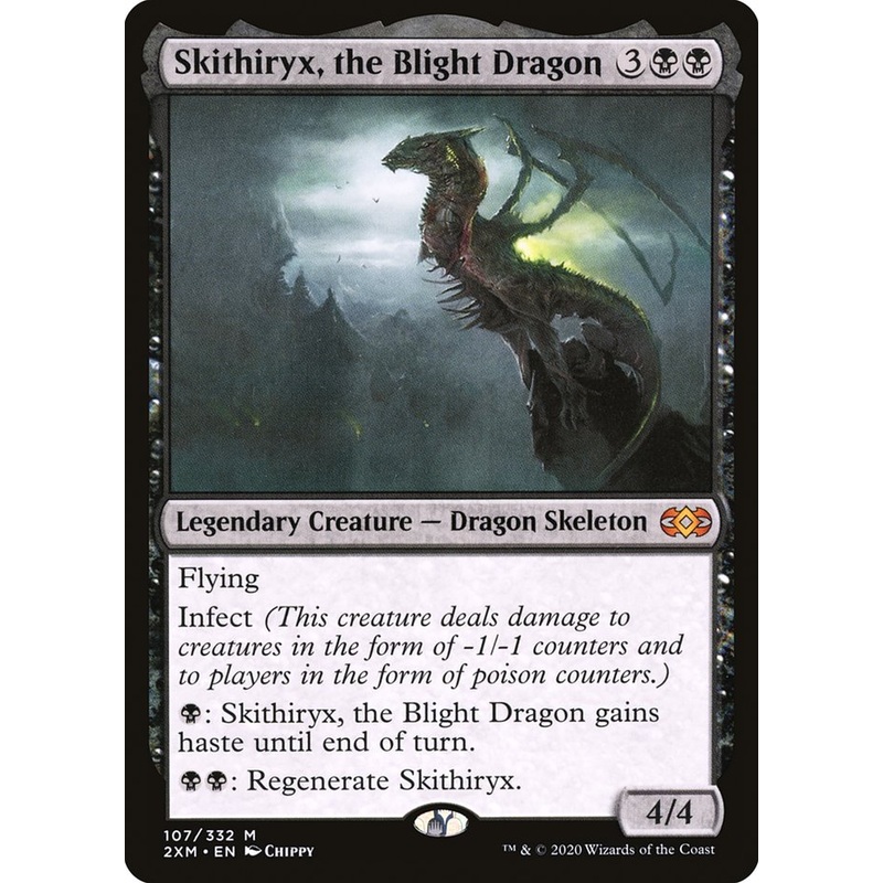 Skithiryx, the Blight Dragon [Double Masters]
