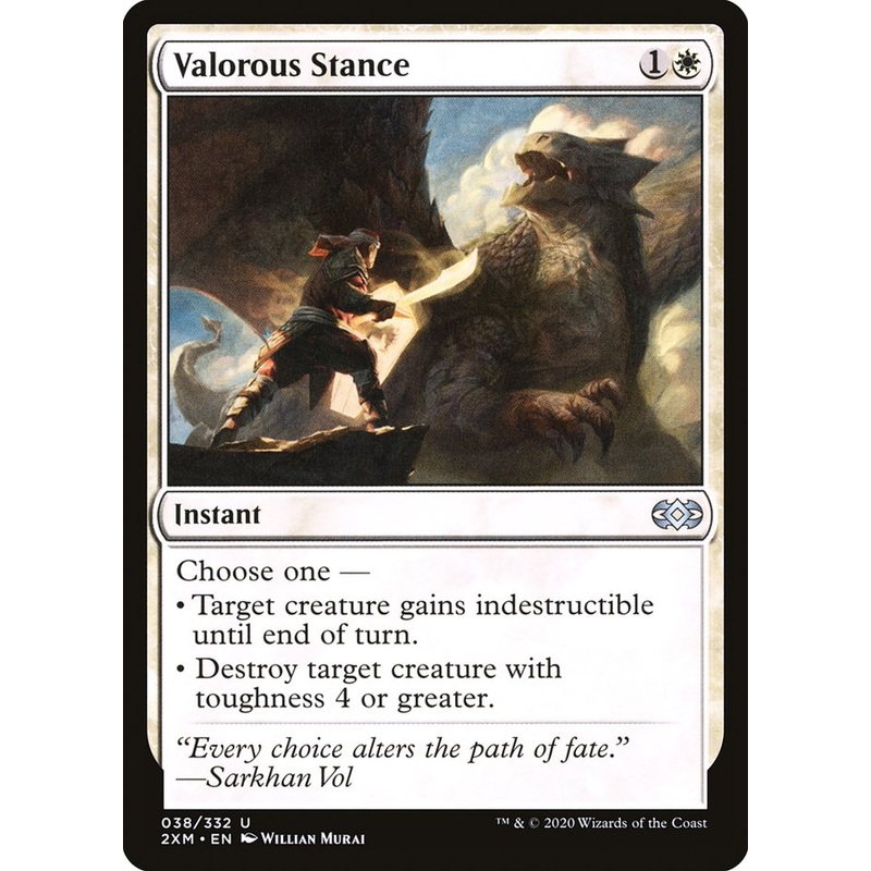 Valorous Stance [Double Masters]