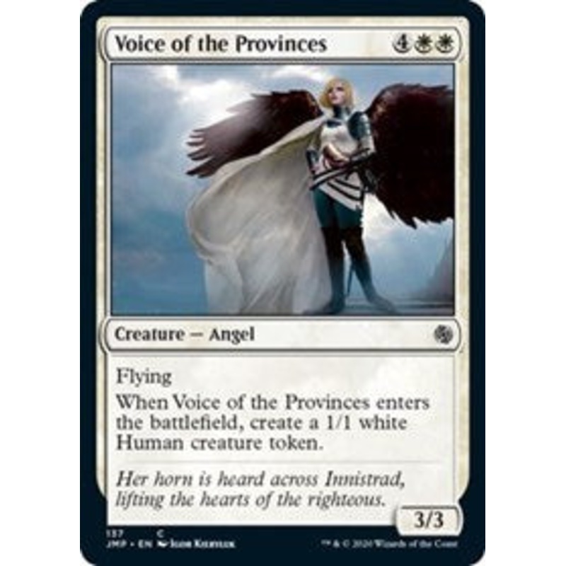 Voice of the Provinces [Jumpstart]