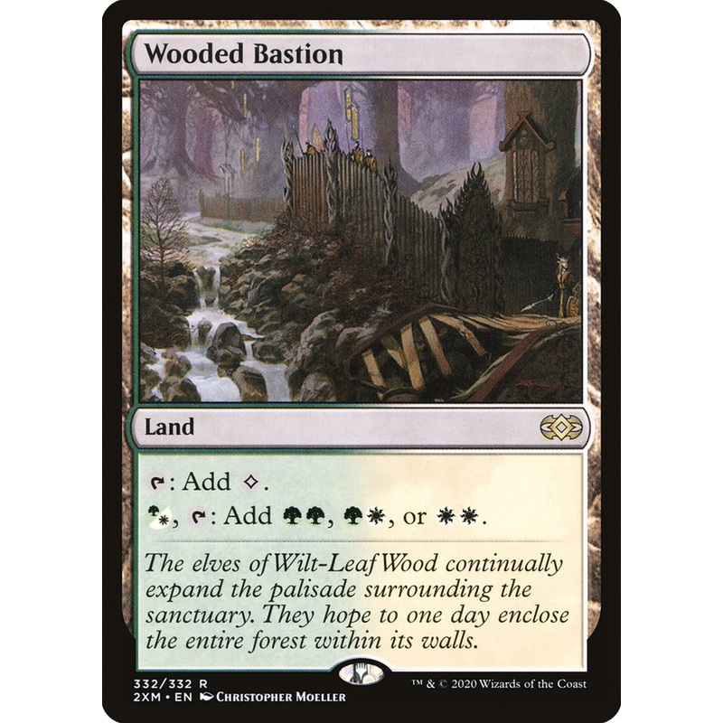 Wooded Bastion [Double Masters]