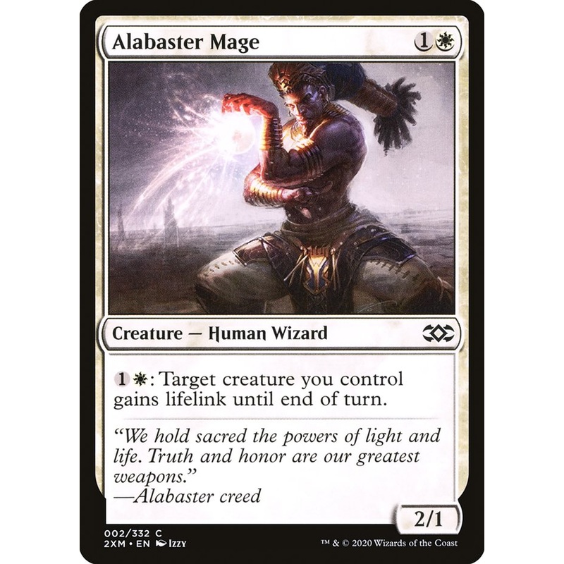 Alabaster Mage [Double Masters]