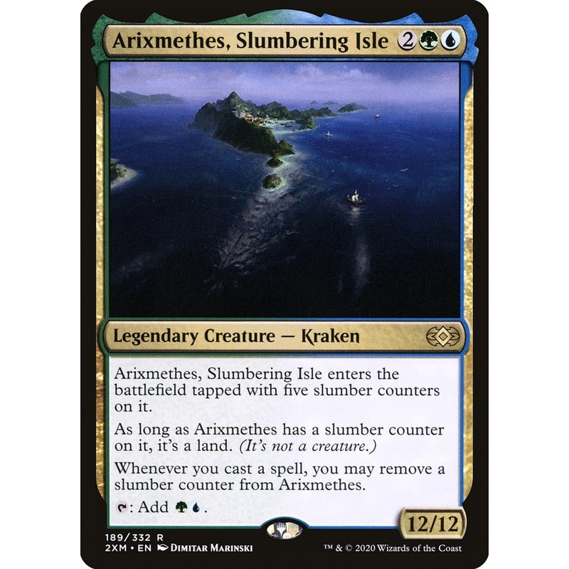 Arixmethes, Slumbering Isle [Double Masters]
