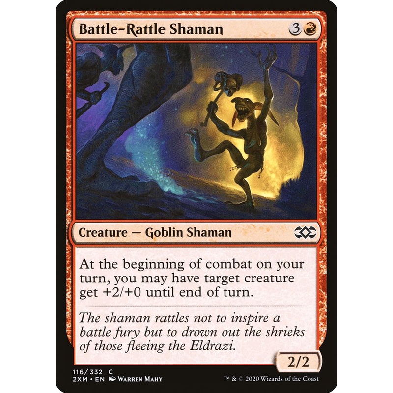 Battle-Rattle Shaman [Double Masters]