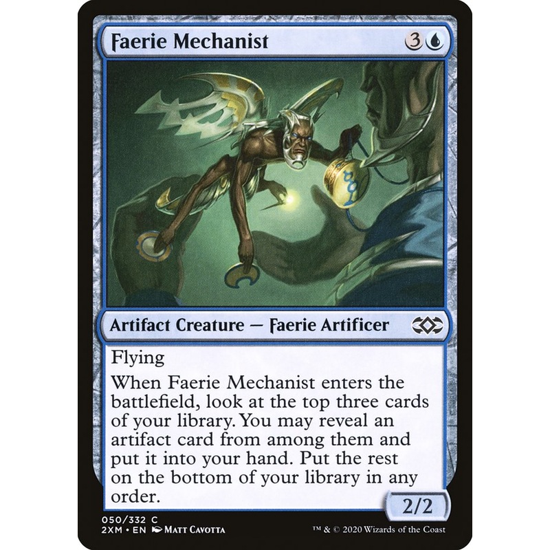 Faerie Mechanist [Double Masters]