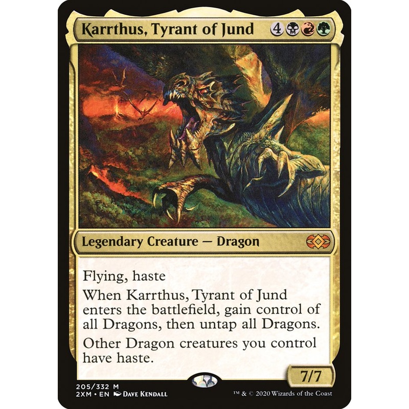 Karrthus, Tyrant of Jund [Double Masters]