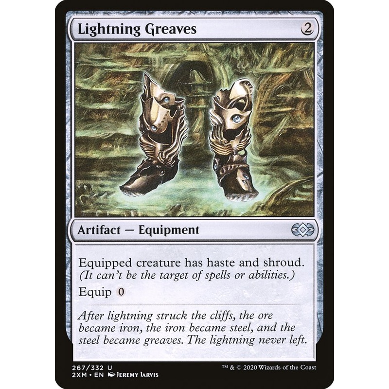 Lightning Greaves [Double Masters]