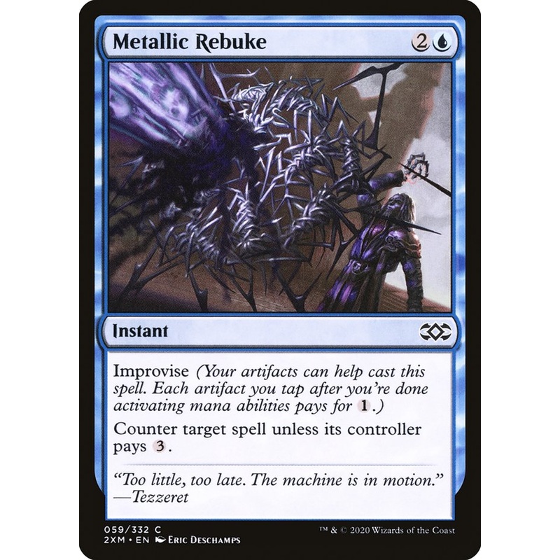 Metallic Rebuke [Double Masters]
