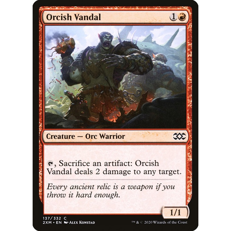 Orcish Vandal [Double Masters]