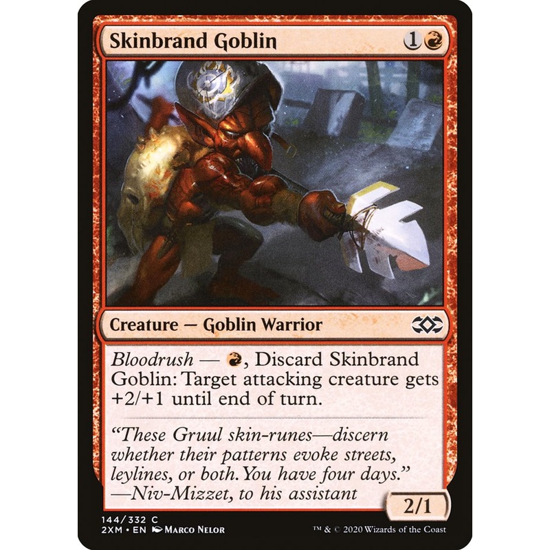 Skinbrand Goblin [Double Masters]