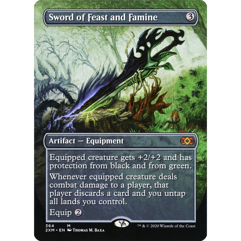 Sword of Feast and Famine (Toppers) [Double Masters]