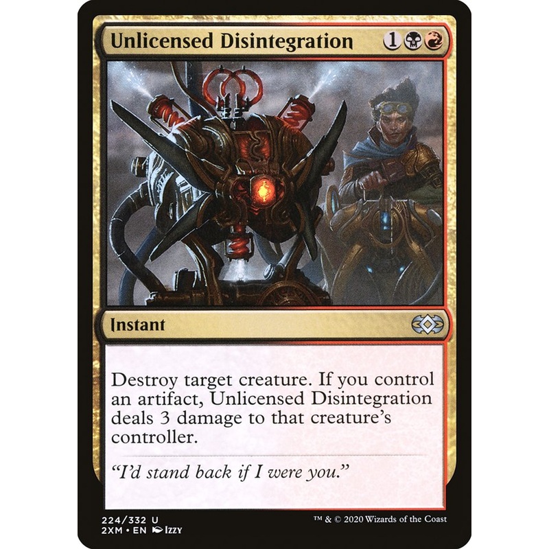 Unlicensed Disintegration [Double Masters]