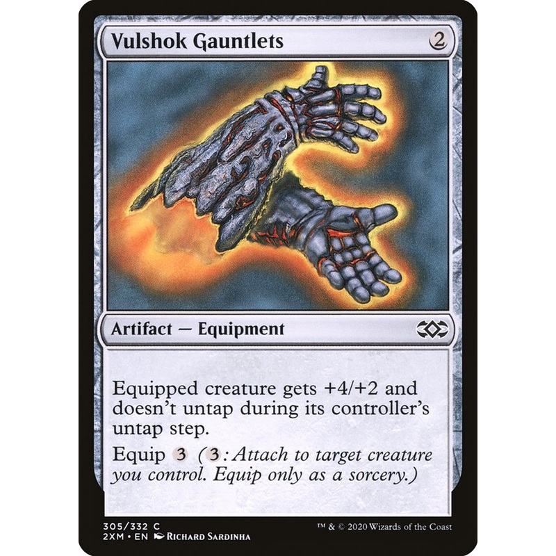 Vulshok Gauntlets [Double Masters]