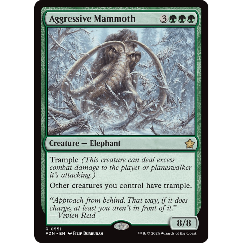 Aggressive Mammoth [Foundations]