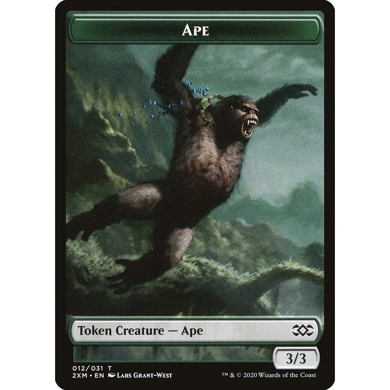 Ape Token [Double Masters Tokens]
