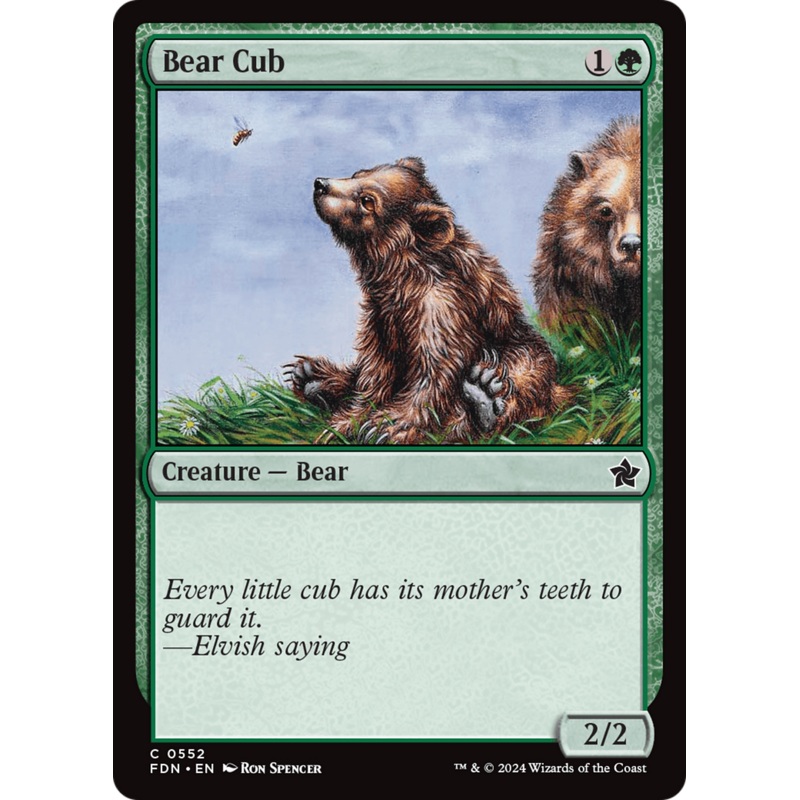 Bear Cub [Foundations]