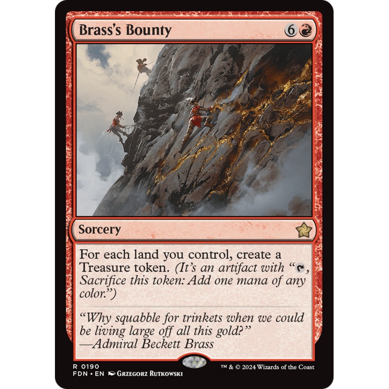 Brass's Bounty [Foundations]