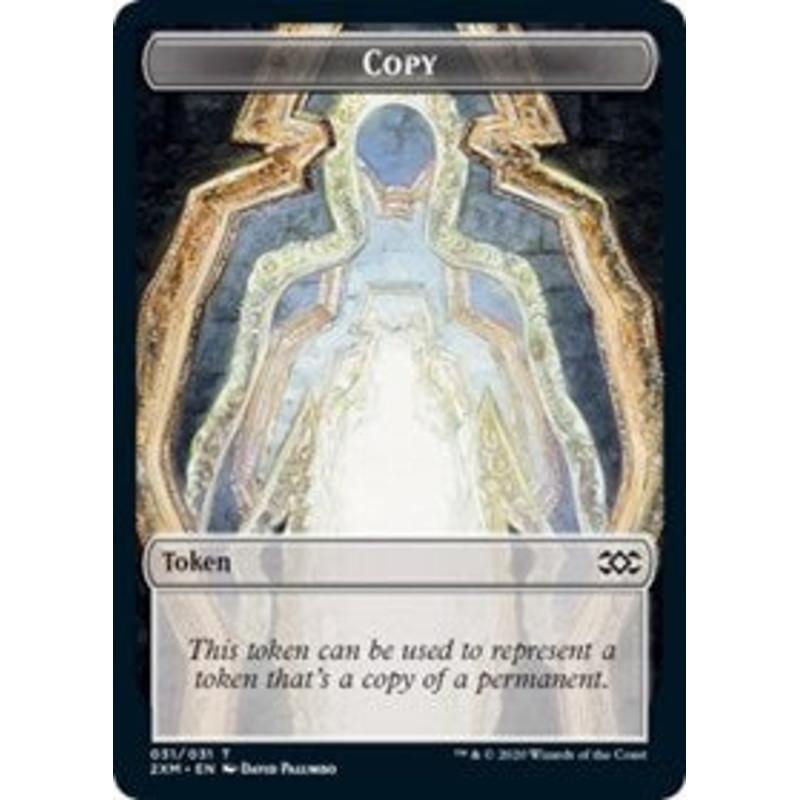 Copy // Saproling Double-Sided Token [Double Masters Tokens]