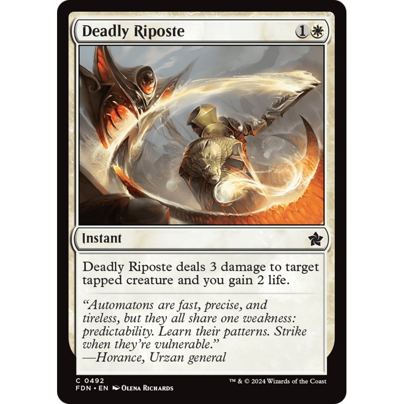 Deadly Riposte [Foundations]