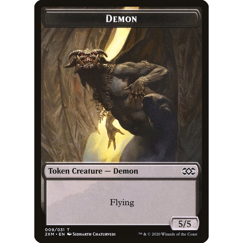 Demon Token [Double Masters Tokens]
