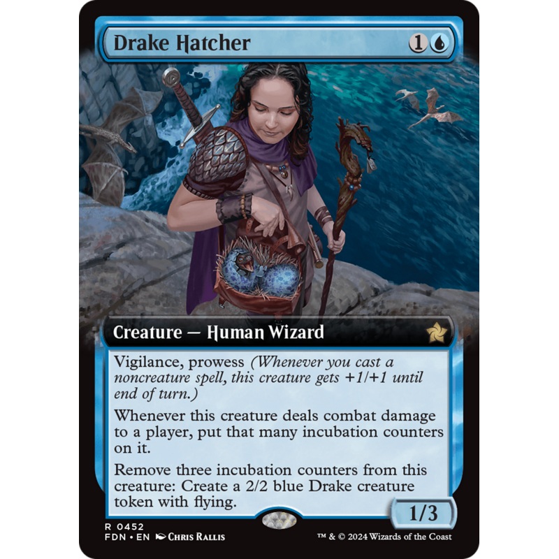 Drake Hatcher (Extended Art) [Foundations]