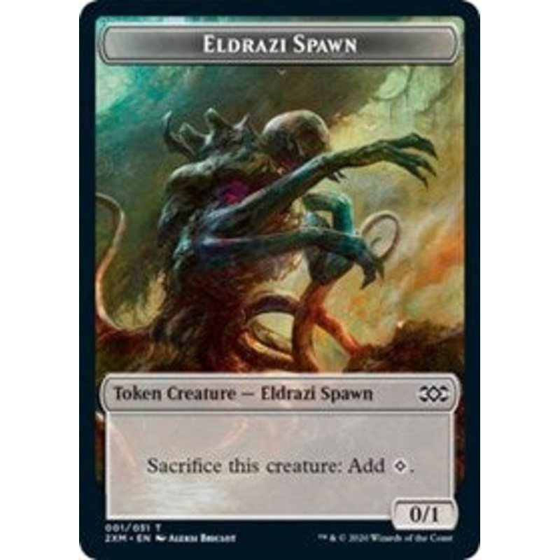 Eldrazi Spawn // Servo Double-Sided Token [Double Masters Tokens]