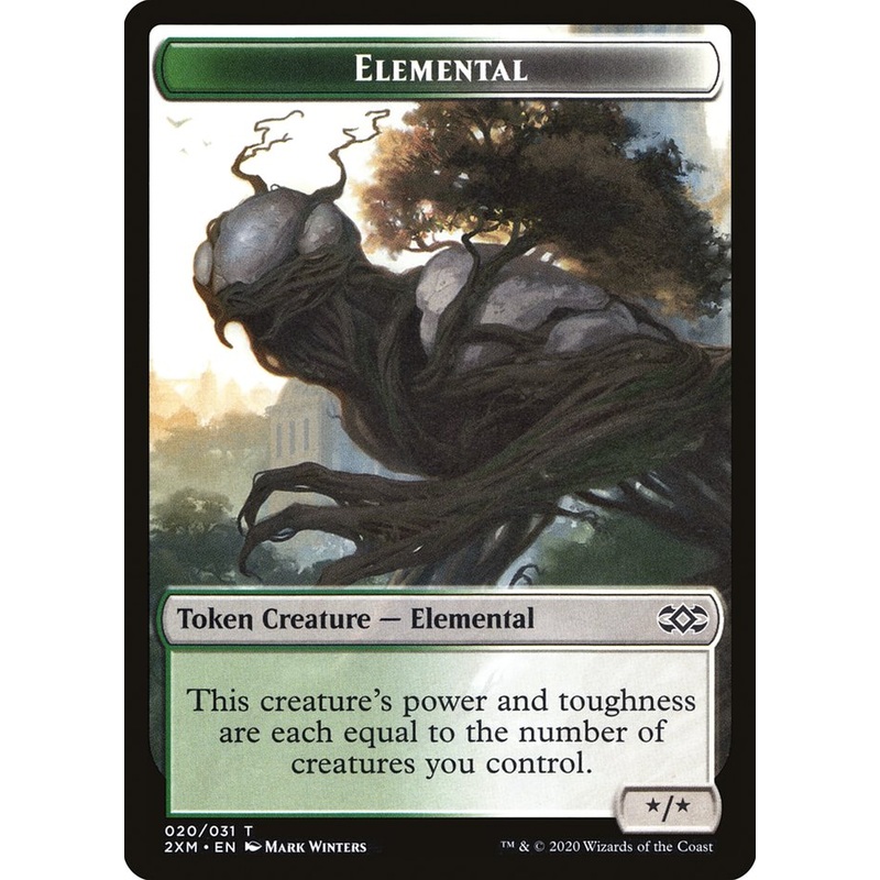 Elemental Token [Double Masters Tokens]