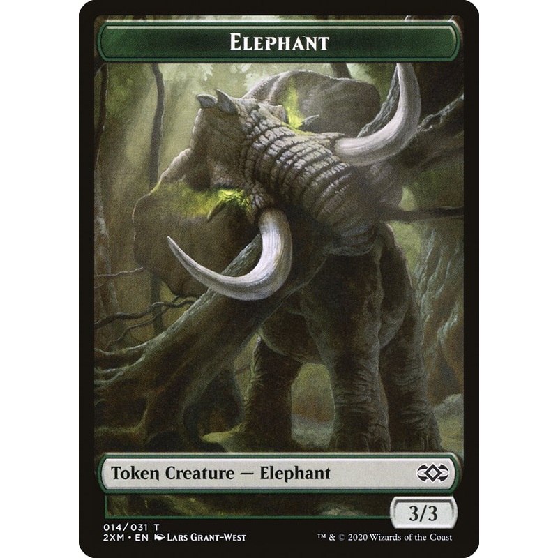 Elephant Token [Double Masters Tokens]