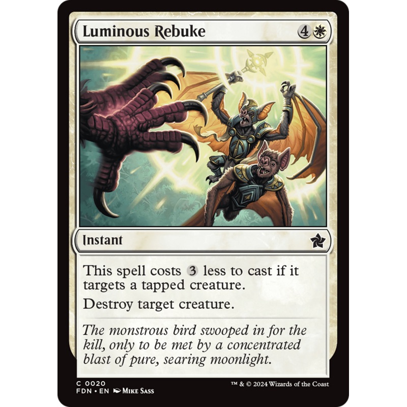 Luminous Rebuke [Foundations]