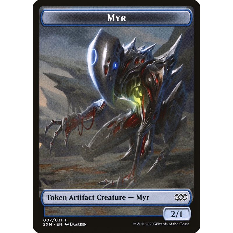 Myr Token (007/031) [Double Masters Tokens]