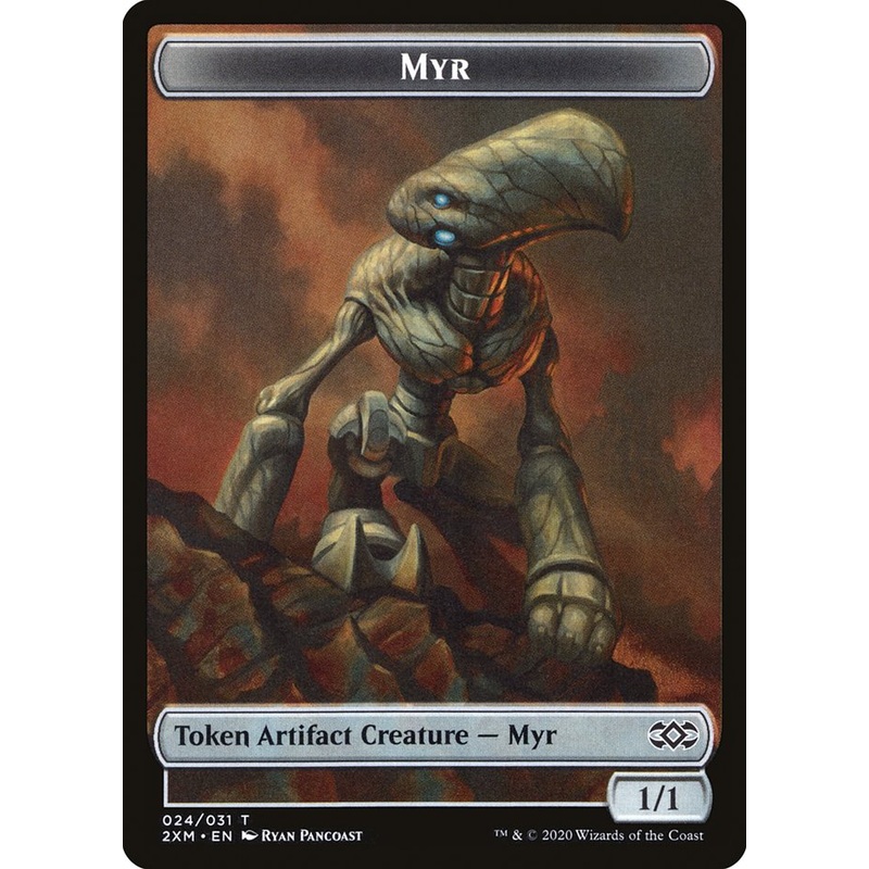Myr Token (024/031) [Double Masters Tokens]