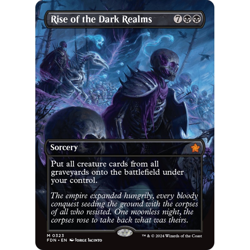 Rise of the Dark Realms (Borderless) [Foundations]