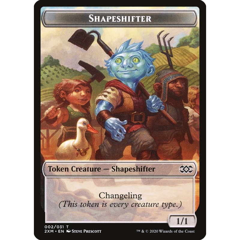 Shapeshifter Token [Double Masters Tokens]