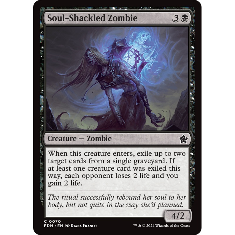 Soul-Shackled Zombie [Foundations]