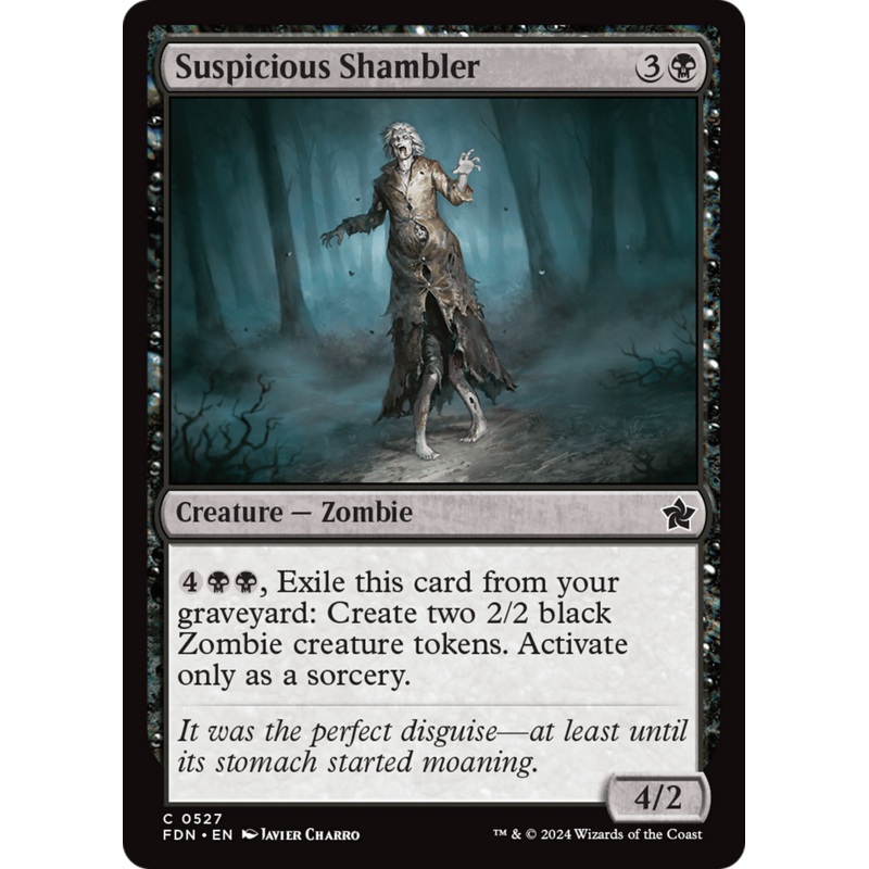 Suspicious Shambler [Foundations]
