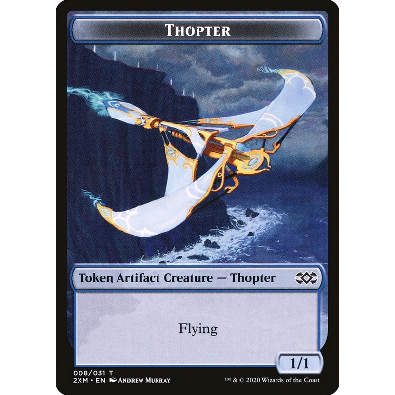 Thopter Token (008/031) [Double Masters Tokens]