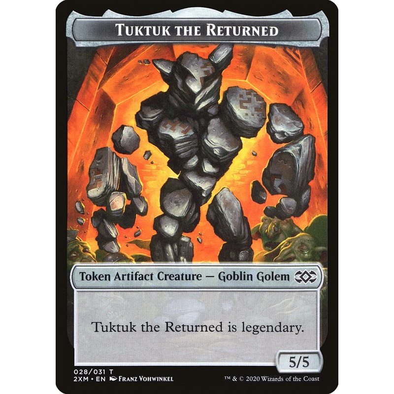 Tuktuk the Returned Token [Double Masters Tokens]