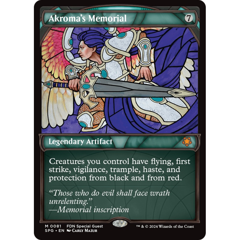 Akroma's Memorial (Showcase) [Foundations Special Guests]