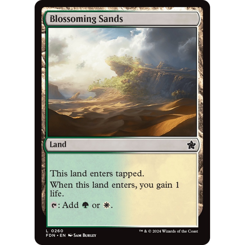 Blossoming Sands [Foundations]